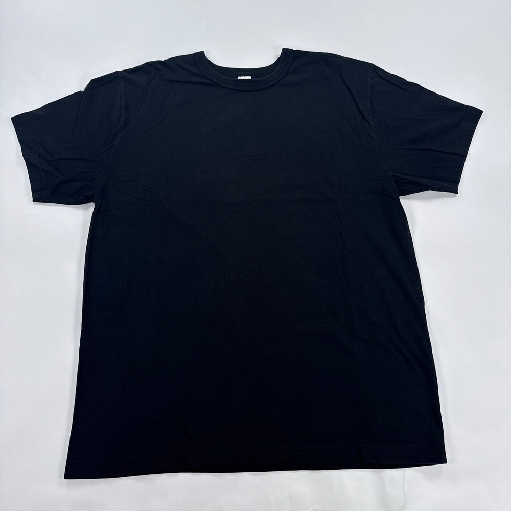 3sixteen Heavyweight T Shirt Mens Large Black Blank 100 Cotton Made in USA Tee